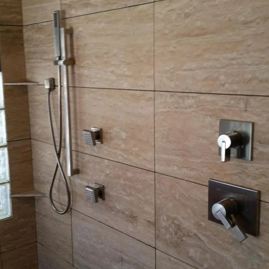Shower fixture installation for Frozen Pipe Repair in Milton